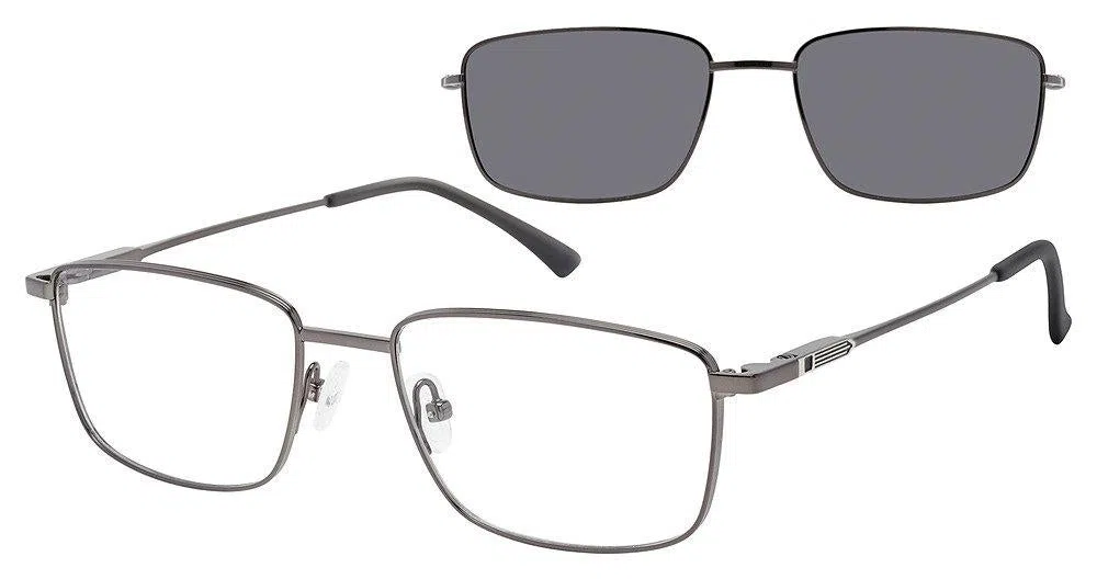 Revolution REV-ELIJAH-w/Clip Eyeglasses - view 2